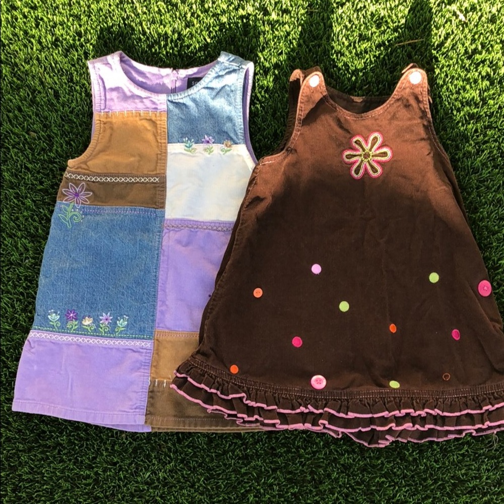 Girls corduroy dress bundle!
